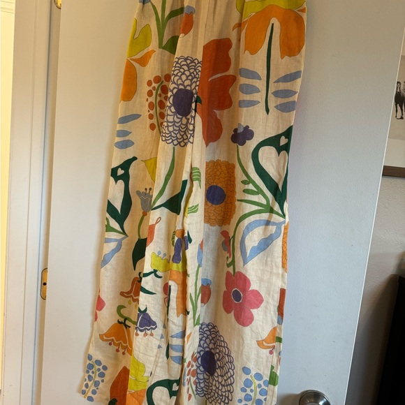 VRG GRL Mid Sómmer Linen Pants- NWOT - Picture 2 of 3